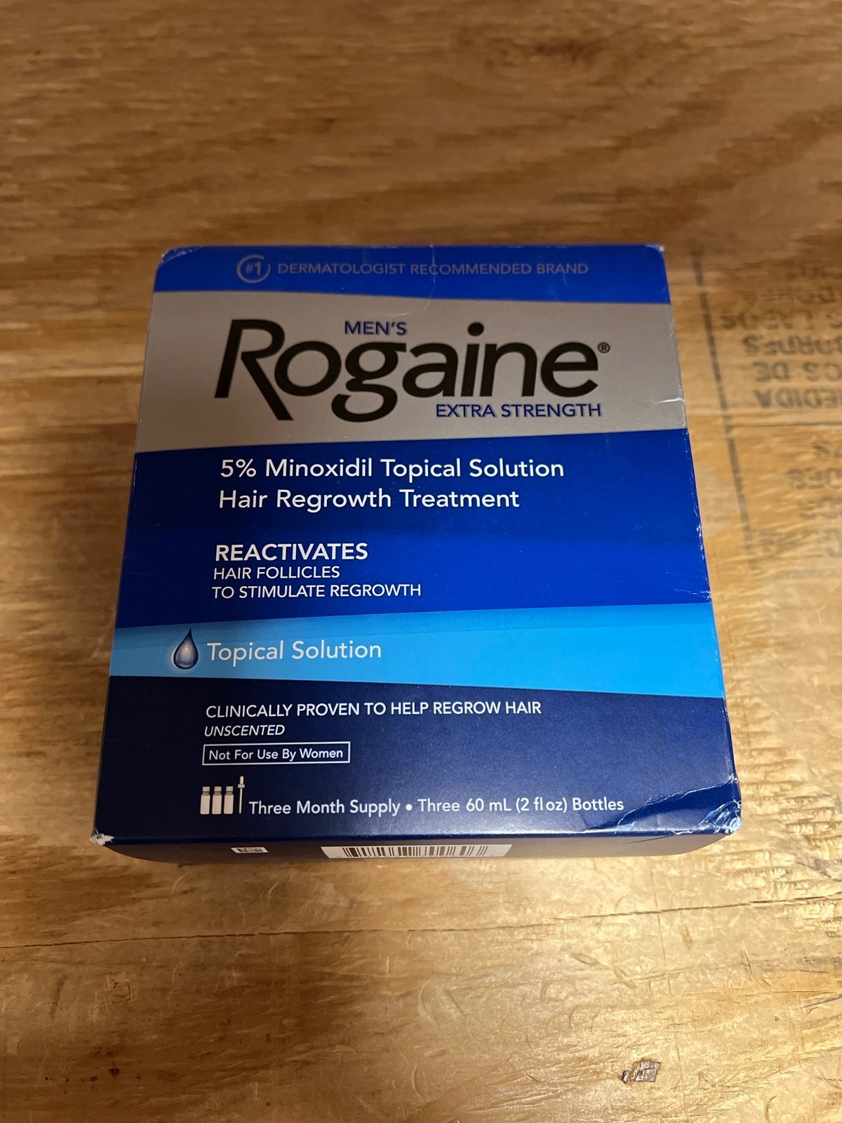Men´s Rogaine EXTRA STRENGTH topical solution- 3 month supply e2SUE1sdG