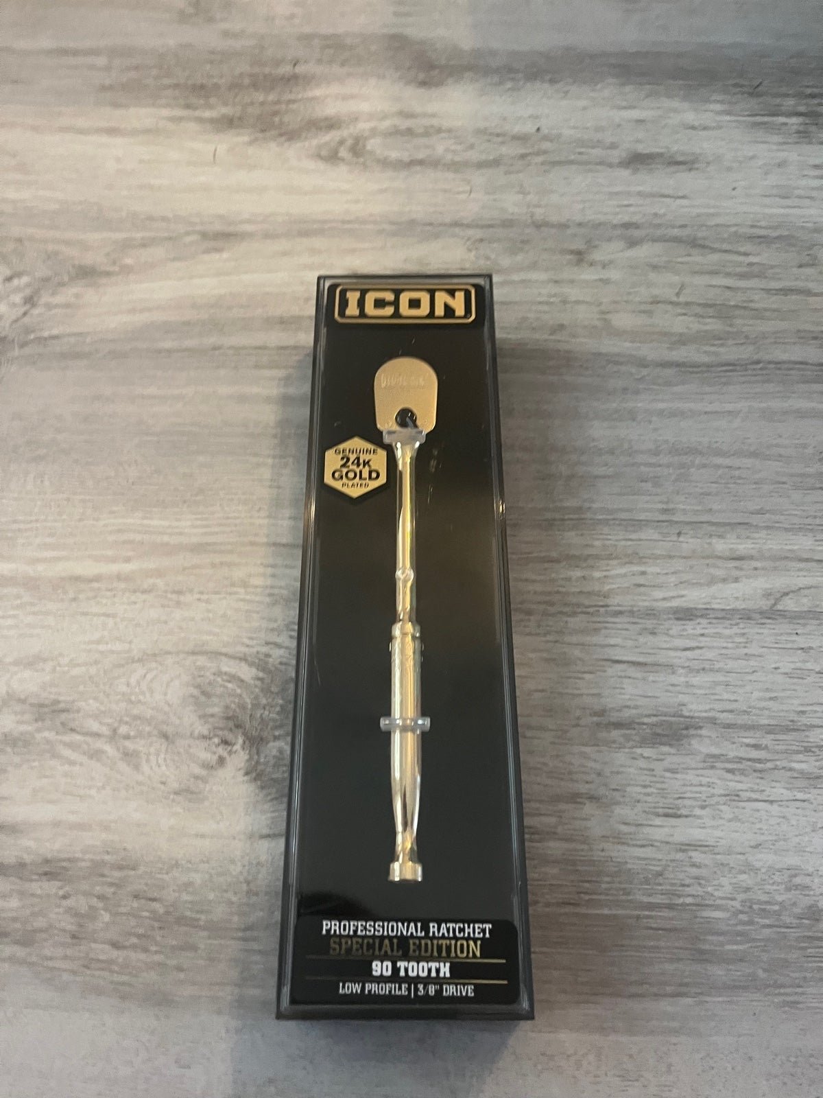 Icon 24k gold plated professional ratchet special editi