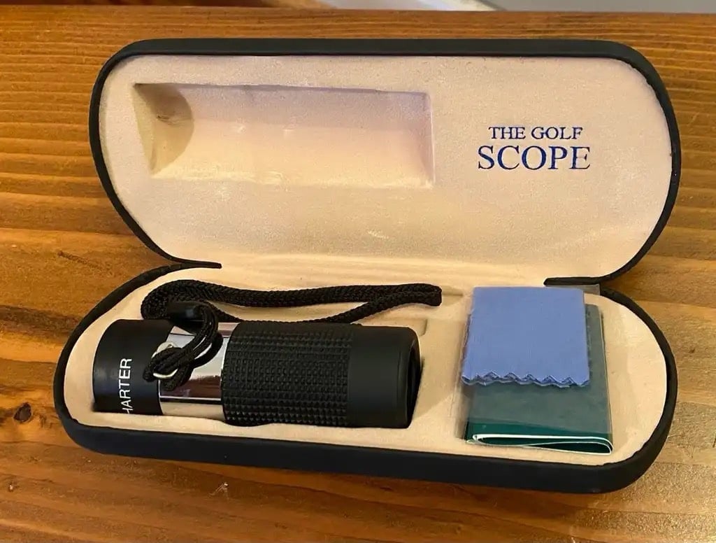 Charter Golf scope with 8x21mm range finder golfing too