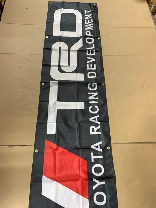 TRD Banner Flag 3x5ft 90x150cm Poly Garage Shop Wall De