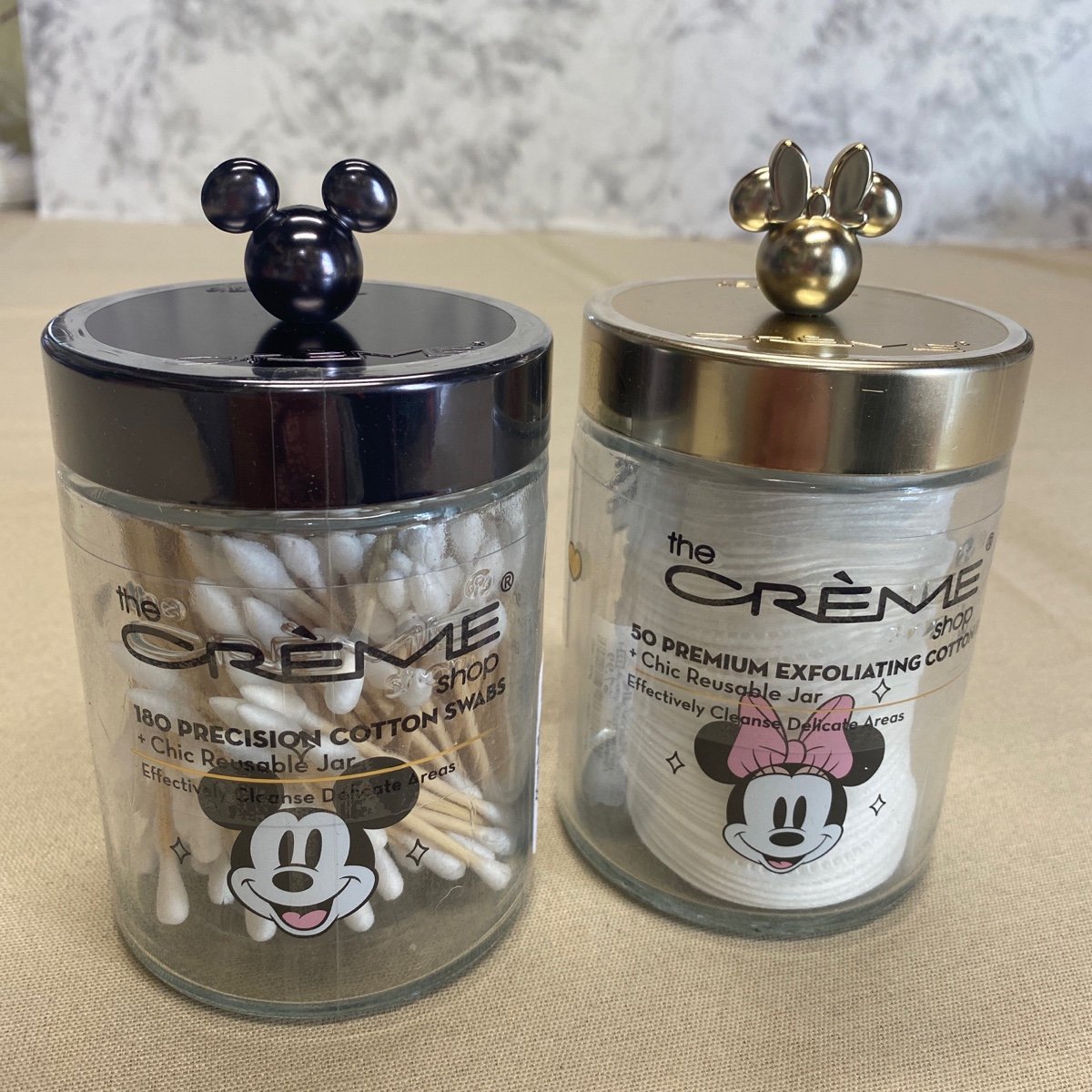 The Crème Shop Disney Mickey And Minnie jars AAOGKIEWq