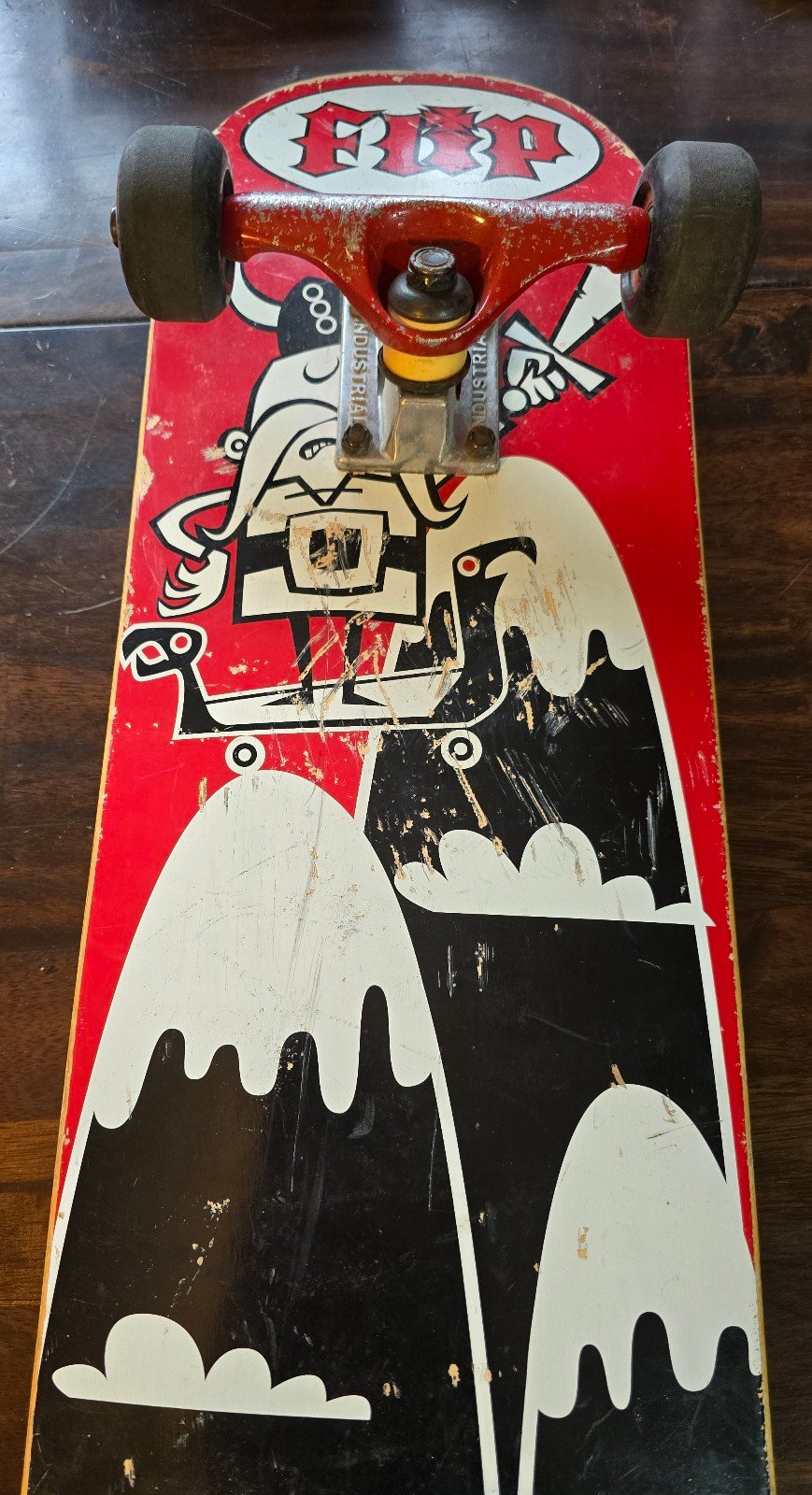 Old School Rune Glifberg Flip Skateboard Complete gEgKUTdMv