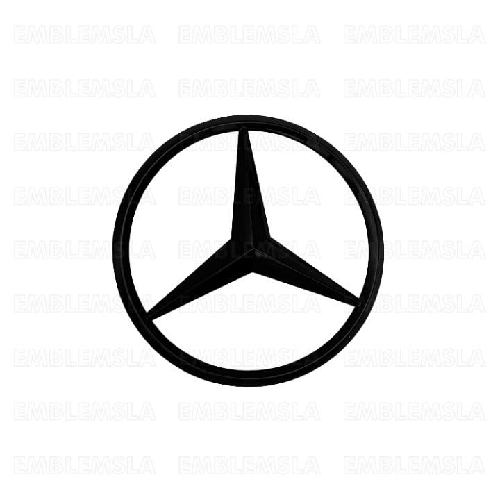 W156 GLA45 Matte Black Star Trunk Emblem Mercedes AMG GLA GLA250 Rear Logo Badge AsPjSXZEo