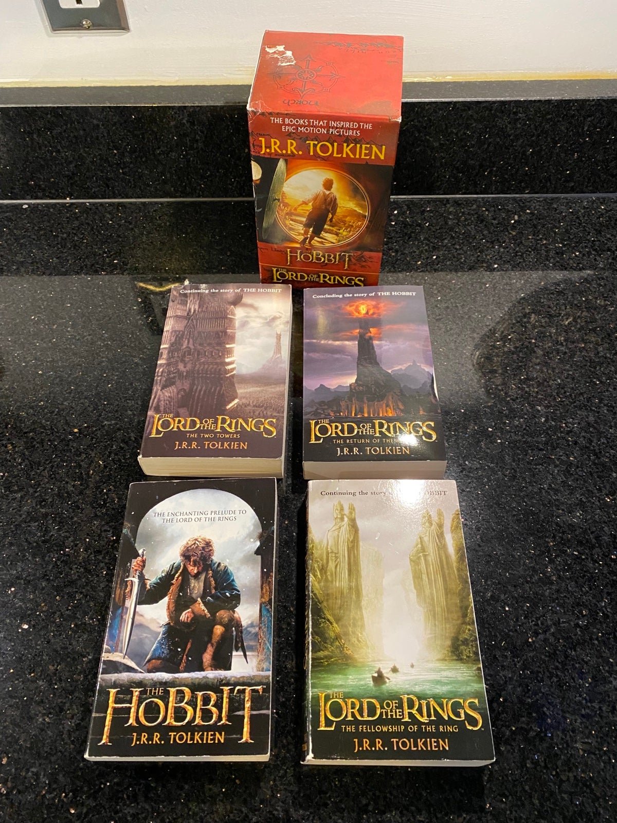 Boxed Set The Hobbit and The Lord of the Rings Trilogy 