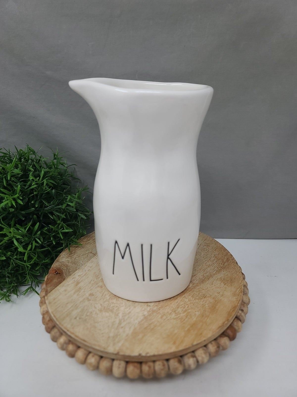 Rae Dunn Classic Ivory Milk Carafe aGucafUx9